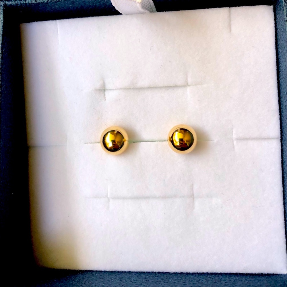 18k Japan Gold Earrings